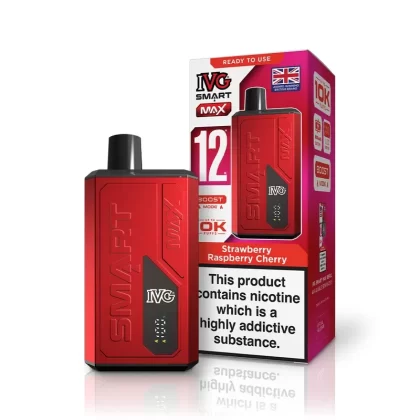 IVG Smart Max Strawberry Raspberry Cherry Starter Kit - Ejuicewarehouse