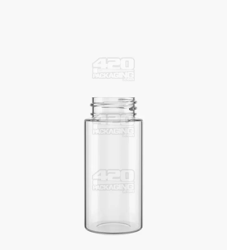 Wide Mouth Straight Sided Clear Plastic Jars for Pre-Rolls | 28mm – 2oz – 250 Count
