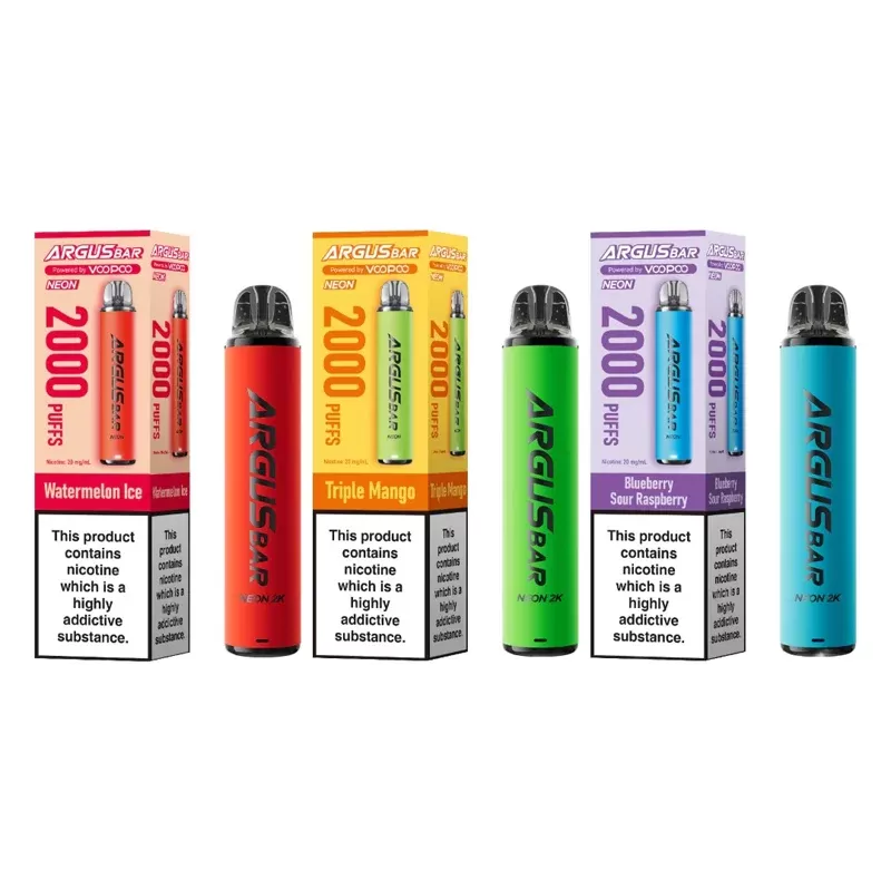 VOOPOO Argus Bar Neon 2K Prefilled Pod Kit - Ecigpremium