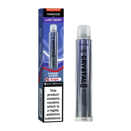 Lost Mary x Hawcos Crystal Pro 600 Prefilled Pod Kit