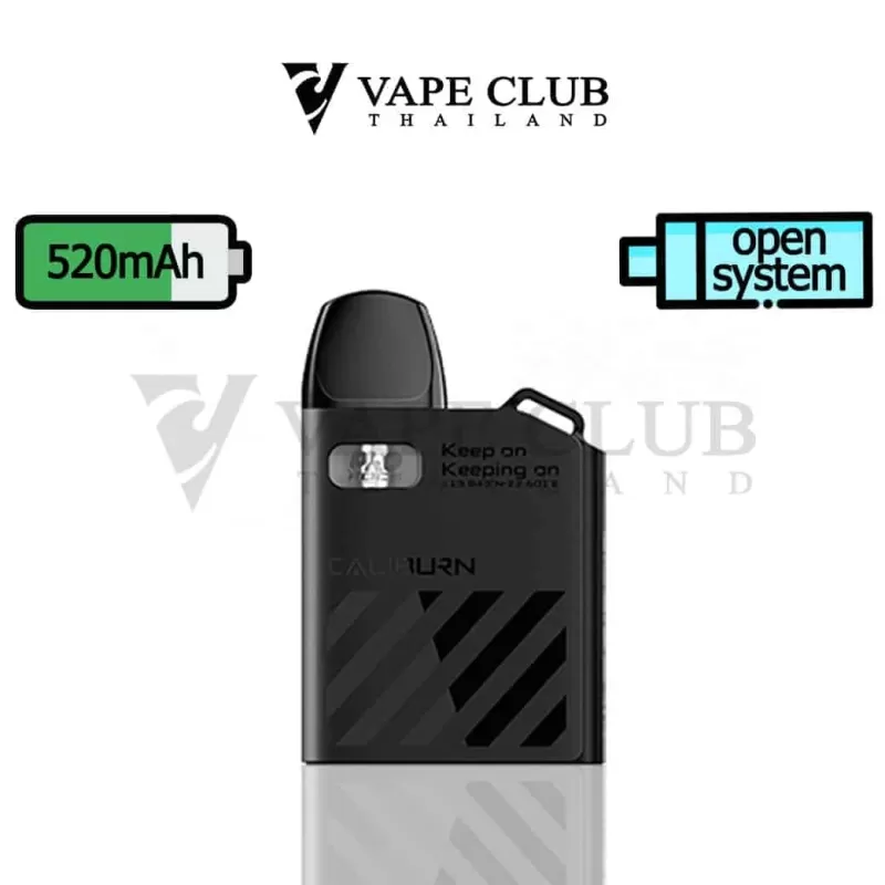 Uwell Caliburn AK2 Pod Kit - Classic Black, Graphite Gray - Image 2