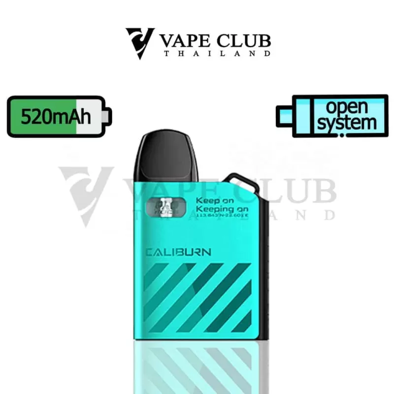 Uwell Caliburn AK2 Pod Kit - Classic Black, Graphite Gray - Image 3