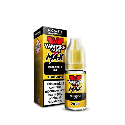 Vampire Vape MAX Pineapple Ice Nic Salt E-Liquid - 20mg