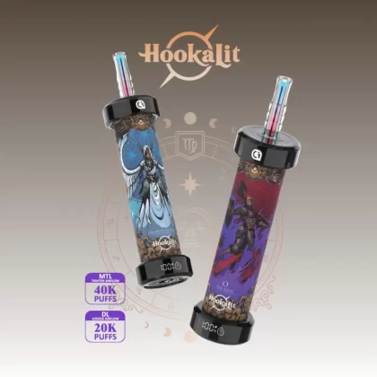 OLIT Hookalit 40K Disposable E-Hookah Device - 40,000 Puffs - Strawberry Kiwi (The High Priestess)