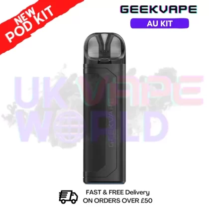 Black Geek Vape AU kit + Free Nicsalt