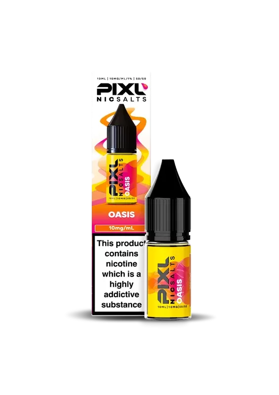 Oasis PIXL Nic Salt E-Liquid – 10mg & 20mg | 10ml Bottle | 5 or 10 Pack Options