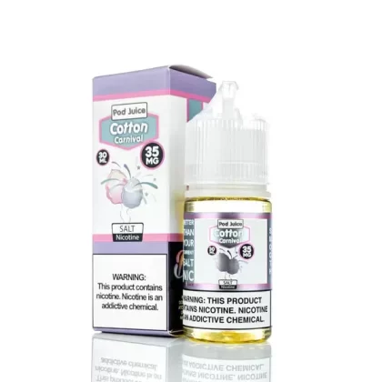 Pod Juice Salt – Cotton Clouds – 30ml - Vape Product, Vape Product (A1DE0B)