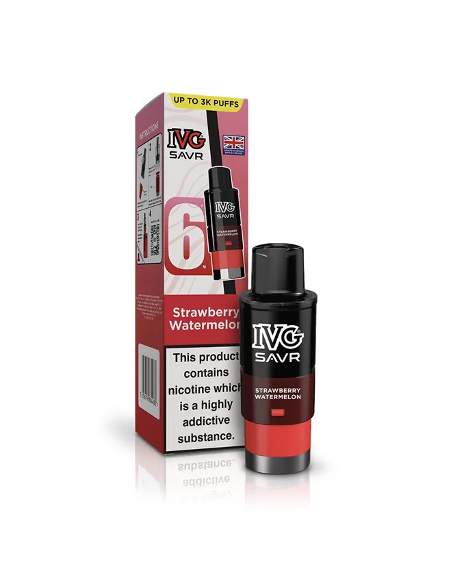 Strawberry Watermelon IVG SAVR Refill Pack - 20mg (2%)