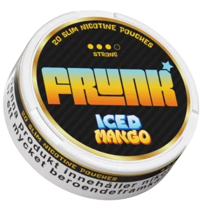 Frunk Slim Iced Mango, All White 9mg