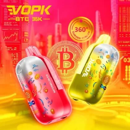 VOPK BTC 35000 35K Puffs Airflow Adjustable & Dual Mode Disposable Vape - Vapeq10
