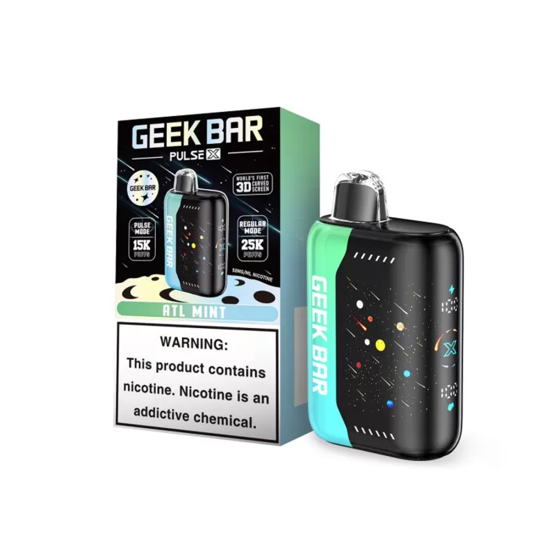 Geek Bar Pulse X 25K Puff "METEOR EDITION" Rechargeable Disposable Device – 25000 Puffs - Orange Dragon - Image 2