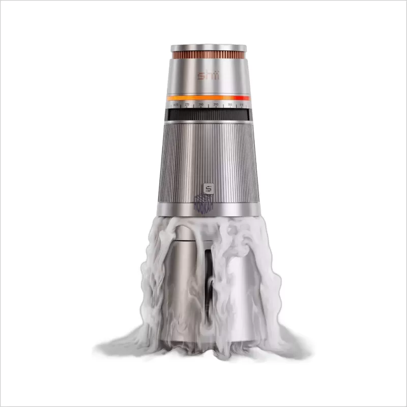 Shisha Elektryczna Shii Silk Gray - Brak nakładki; Dyfuzor, Dzban - Image 2
