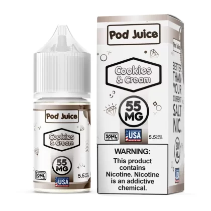 Pod Juice - Cookies & Cream - 30ML E-Liquid - 20MG