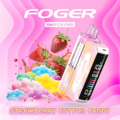 Strawberry Cotton Candy – Foger Switch Pro Kit | 30K Puffs