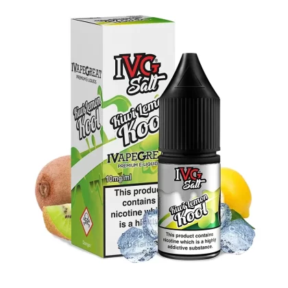 Kiwi Lemon Kool E-Liquid by IVG Salt – 10ml