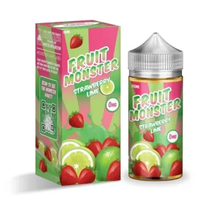 Fruit Monster E-Liquid – Strawberry Lime – 100ml