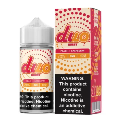 Duo E-Liquid 100ml - Guava + DragonFruit / 0mg