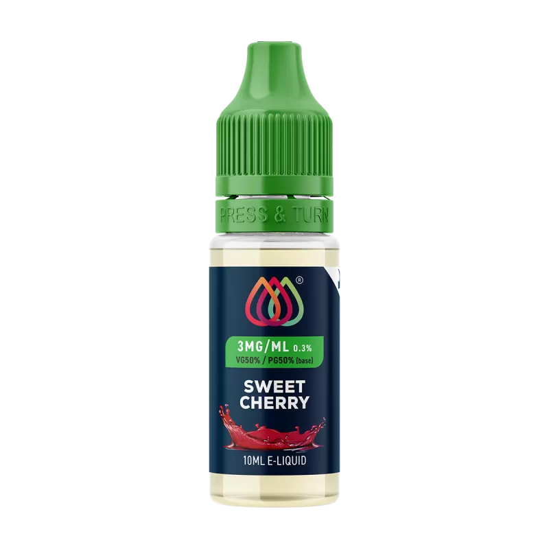 Sweet Cherry E-Liquid by Aquavape - 10ml - 6mg - Vape Product