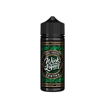 Wick Liquor Contra 100ml Shortfill E-Liquid - Vapestore Co