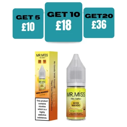 Mr. Miss Nic Salts - Miss Summer