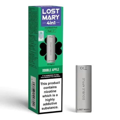 Lost Mary 4-in-1 Prefilled Pods – Double Apple – 2PK