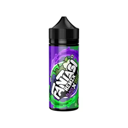 Fantasi Remix Blackcurrant X Grape Apple 100ml Shortfill E-Liquid - Strength#0mg