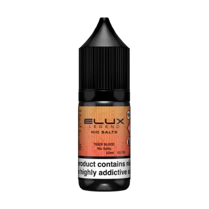 Tiger Blood Nic Salt by Elux 10ml - 20mg - Vape Product (91BB0C)