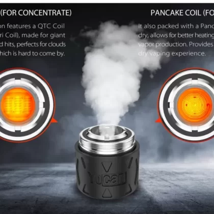 Yocan Falcon Coils 5pk - Triple Quartz Coil
