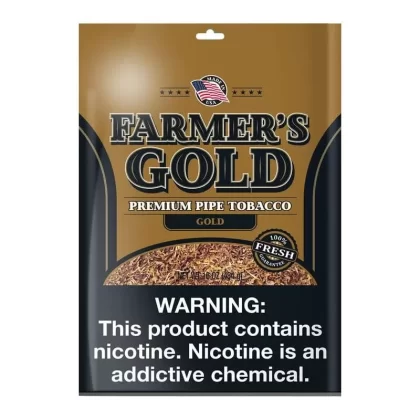 Farmer’s Gold Smooth Pipe Tobacco - Product#Smooth~Packaging#6oz Bag>16oz Bag (832FB3)
