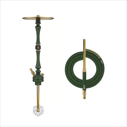 Shisha Hoob Mars British Racing Green Gold - Uszczelka; Dyfuzor, Talerzyk (621290)