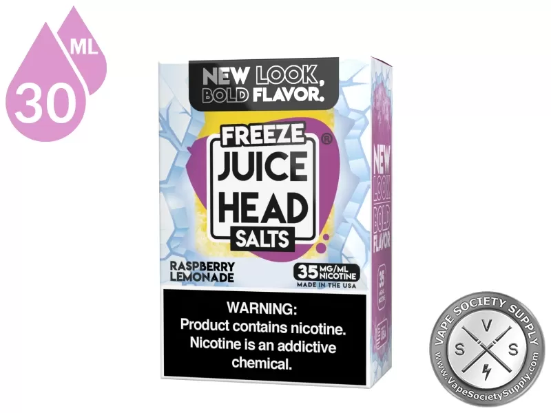 Raspberry Lemonade Juice Head Freeze Salts 30ml - Image 3