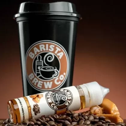 Barista Brew Co Shortfill E-Liquids - Flavour#Salted Caramel Macchiato>Cinnamon Glazed Blueberry Scone>White Chocolate Mocha>Classic Irish>Cranberry Apple Refresher Frozen>S’mores Mocha Bree