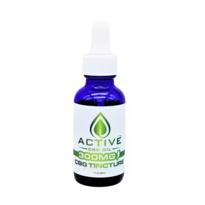 Active CBD Oil Tincture – Water Soluble CBG – 300mg