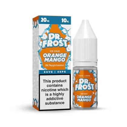 Dr Frost Orange Mango Ice Nic Salt E-Liquid - 10 Pack - 10mg