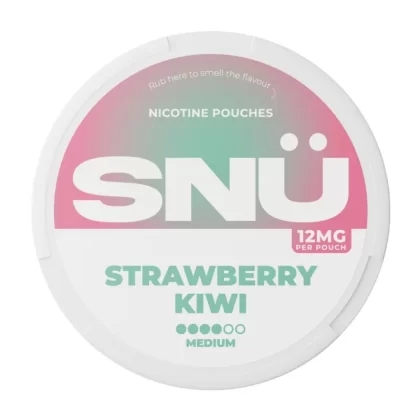 Strawberry Kiwi Nicotine Pouches by SNU (20pk) - 18mg
