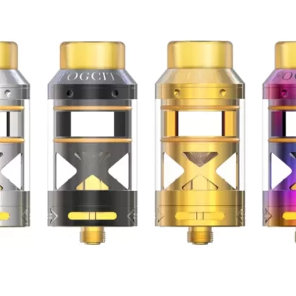 Gemz Fogcity RTA Tank Atomizer 3ML - Black