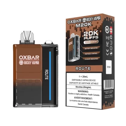 Oxbar M20K Route Disposable Vape
