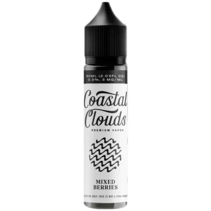 Coastal Clouds – Mixed Berries – 60mL - Vape Product