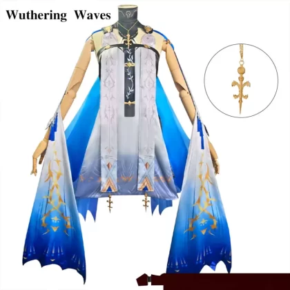 Wuthering Waves Cartethyia Cosplay Costume - Vape Product, Vape Product (33EF15)