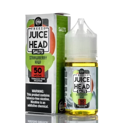 Juice Head TFN Salts - Strawberry Kiwi Freeze (Kiwi Berry Freeze) - 30ml