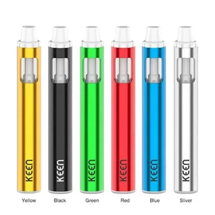 Yocan Keen Vaporizer - Pack Count#Simple Pack~Color#Black>Silver>Yellow>Red>Blue>Green