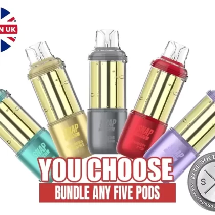[5-Pack] Dinner Lady Snap Pro Pod 35K Puff Bundle