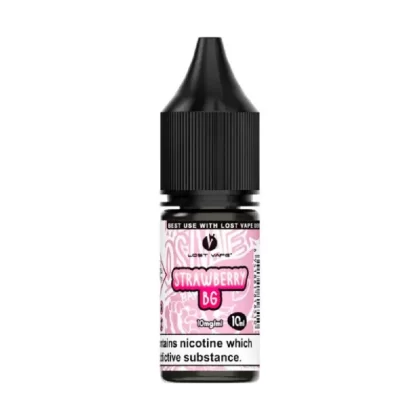 Lost Vape Bar Salts Nic Salt E-Liquid Strawberry Bubble Gum - Nicotine Strength#10mg (D4ACDD)