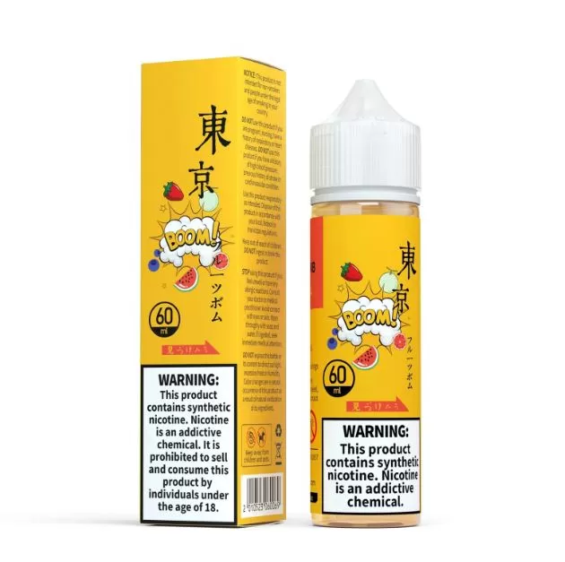 Tokyo Iced Fruit Bomb E Liquid - 3 mg / 60 ml - Image 2