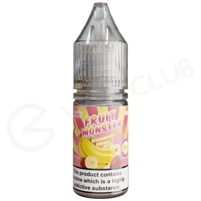 Strawberry Banana Nic Salt E-Liquid by Fruit Monster