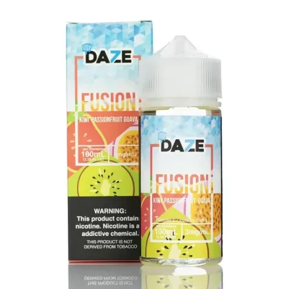 7 Daze Fusion TFN - Kiwi Passionfruit Guava ICED- 100ml - 6mg