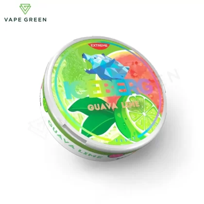 Guava Lime Nicotine Pouches by Iceberg