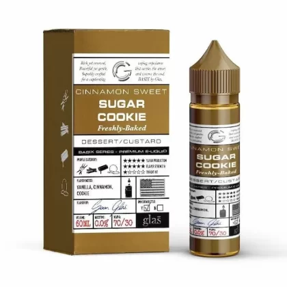 Sugar Cookie 60ml E-Liquid Glas Vapor Basix Series