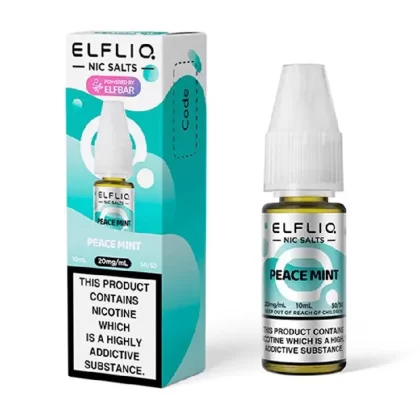 Peace Mint Elfliq Nic Salt E-Liquid by Elf Bar