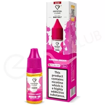 Summer Dream Nic Salt E-Liquid by Crystal Clear - Ecigpremium
